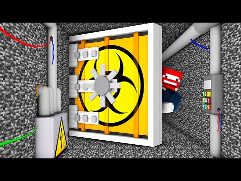 ICH BAUE einen 100% SICHEREN BUNKER! - Minecraft