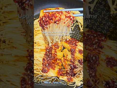 5-Minute Spicy Enoki Mushrooms: Your Next Favorite Side Dish!