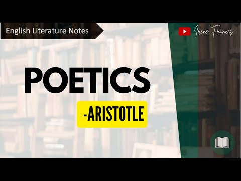 Poetics | Aristotle | Literary Criticism |  Analysis of Tragedy | IRENE FRANCS