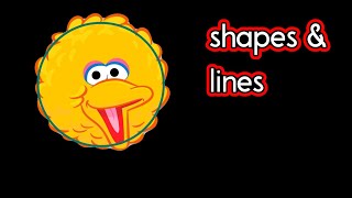 SHAPES  & LINES   CVI friendly video for kids gameplay video by JulStar, 5:39 duration
