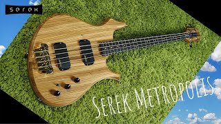Video thumbnail for Serek Basses / Metropolis Bass Demo / Alembic Activator Pickups + Preamp by Serek Basses