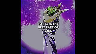 Part 7 is the best part of jojo