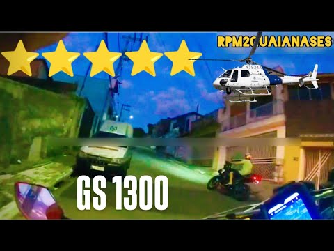 2 HORAS DE FUGA DA BMW GS 1300/ AGUIA, ROTA, BAEP, - RPM2GUAIANASES