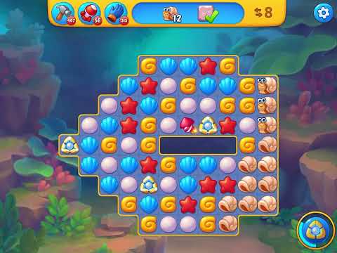 Fishdom level 7408 no boosters フィッシュダム ノーマル [Friend's]