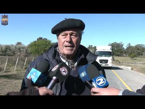 Camino de acceso a “Chacras El Quijote” fue pavimentado gracias al trabajo público-privado