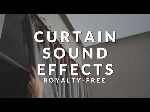 Curtain Opening and Closing Sound Effects | Free Royalty-Free Foley Sounds