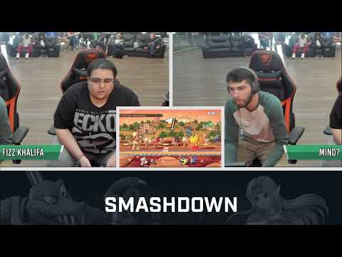 Smashdown Minor (Feb. '19) - Fizz Khalifa (Wolf, Mario) Vs. Mind? (Pac-Man) - Group A Losers Side