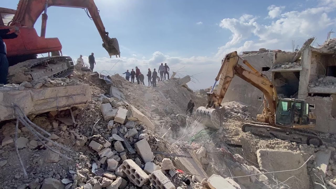 Destruction at site of Israeli strikes on Lebanon's Baalbek | AFP