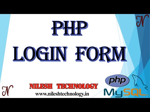 PHP Design Basic Login Form Bootstrap | Responsive