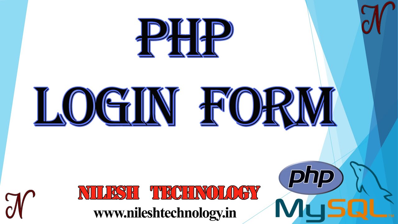 PHP Design Basic Login Form Bootstrap | Responsive