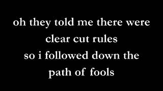 path of fools lyrics