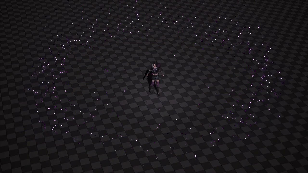 Magic Circle Area VFX preview