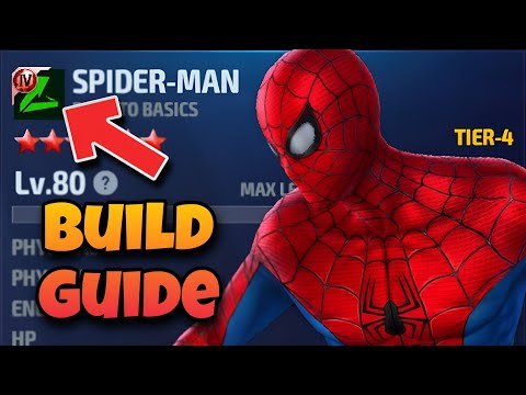 spider man build guide video | best ctp for spider man | marvel future fight