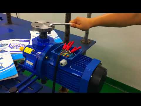 Worm gear and screw, synchronized lift jack, heavy duty mechanical jacks