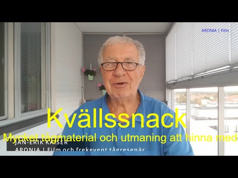 2021-06-27 KVÄLLSSNACK - Massor av material och utmaning att hinna med
