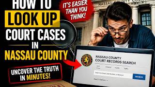 How to look up court cases in Nassau County