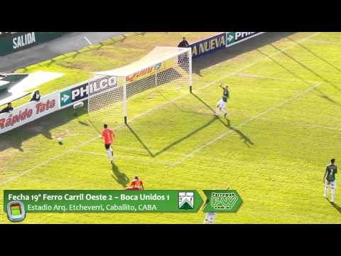 Ferro Web - Compacto: Ferro Carril Oeste 2 - Boca Unidos 1