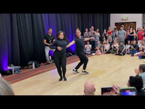 Elevation Zouk Festival 2022 Felipe & Bruna Brazilian Zouk Dance Demo 1