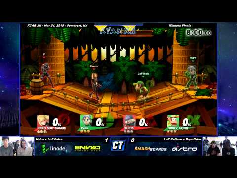 KTAR XII - Nairo + False vs Keitaro + Dapuffster - Winner's Finals - Smash Wii U
