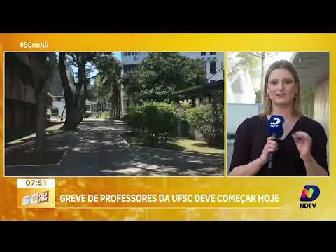 Greve dos professores da UFSC inicia nesta terça-feira