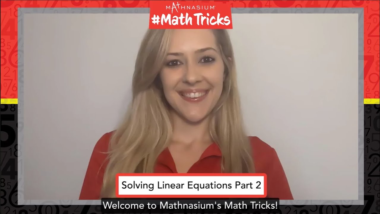 #MathTricks | Solving Linear Equations: ax + b = c (Part 2)