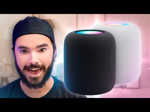 I tried the NEW HomePod!