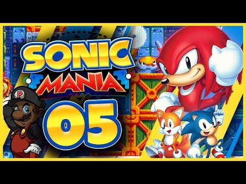Sonic Mania w/ PKSparkxx! (Knuckles Playthrough) - Part #5 (Press Garden Zone)