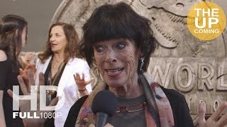 Geraldine Chaplin interview at Jurassic World: Fallen Kingdom premiere video