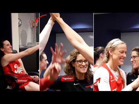 Caitlin Clark & Fever Go Crazy in Locker Room After Huge Comeback Win vs Valkyries 😂🔥