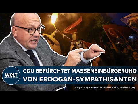 EINBÜRGERUNG: Deutscher Ableger der türkischen AKP? CDU befürchtet Gründung einer Islamisten-Partei