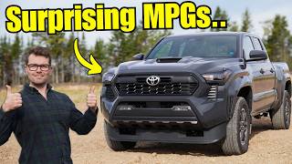 Toyota Tacoma 2.4L Turbo Fuel Economy (MPG) Test | Shockingly EFFICIENT or OVERHYPED?
