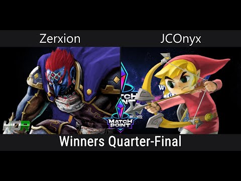 Zerxion (Ganondorf) VS JCOnyx (Toon Link) | Match Point #40 HDR - Winners Quarters