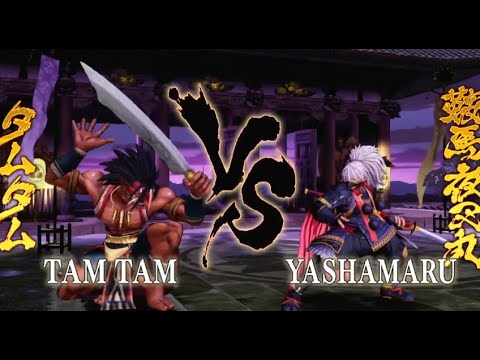 Samurai Shodown TAM TAM Vs YASHAMARU KURAMA Nintendo Switch Gameplay
