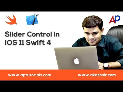 Slider Control in iOS 11 Swift 4 Tutorial