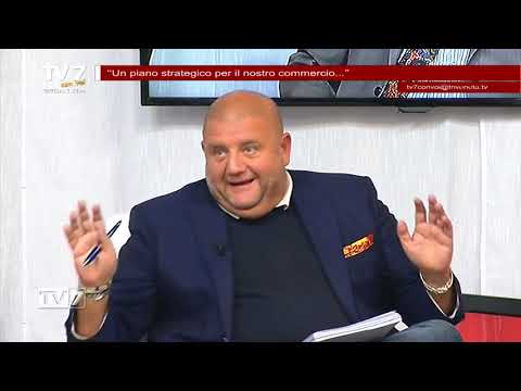 Tv7 con Voi sera del 8/10/2019 - Un piano strategico per il nostro commercio (4 di 7)