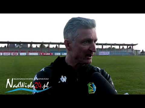 03.10.2021 Trenerzy po meczu: Wisła Sandomierz - Siarka Tarnobrzeg 3:2 (1:0)