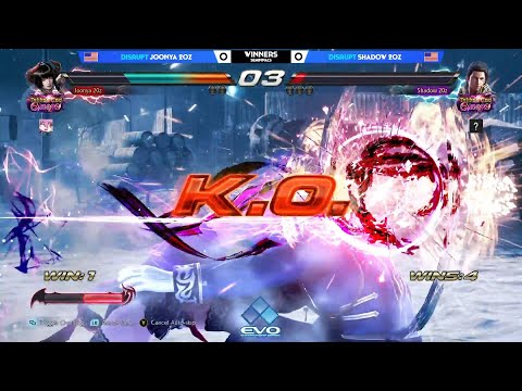 Tekken 7: DISRUPT Joonya 20z vs. DISRUPT Shadow 20z -  Winners Semifinal - EVO 2021 Online NA