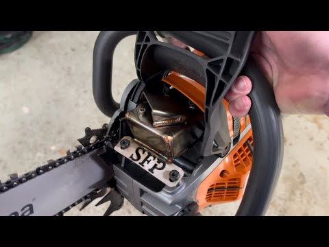 Husqvarna 562 mark 2 steadfast forestry products exhaust sound TEST