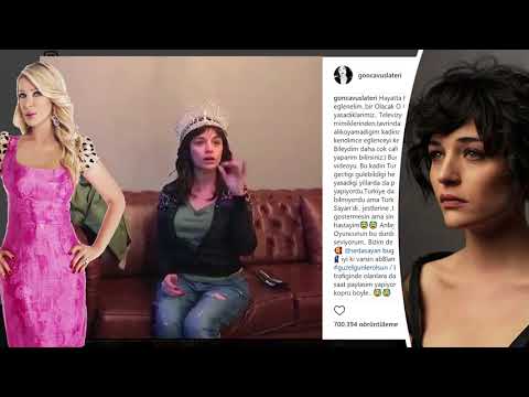 Gonca Vuslateri'den Seda Sayan taklidi.