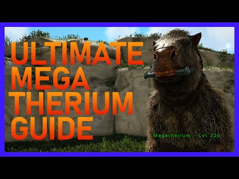 Best way to tame a Megatherium in Ark 2023