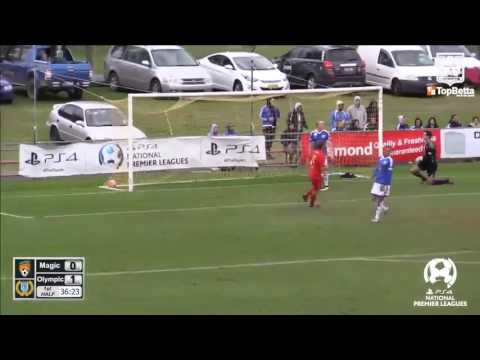 2016 NNSWF NPL Round 15 Highlights   Broadmeadow Magic FC v Hamiltion Olympic FC