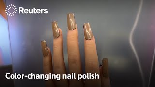 Color-changing 'iPolish' smart nails unveiled at CES 2026 | REUTERS