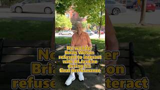 No wonder Brian Wilson refused to interact with Al Jardine during his final performance#usa