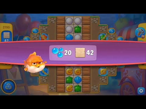 Fishdom. Hard Level 2795