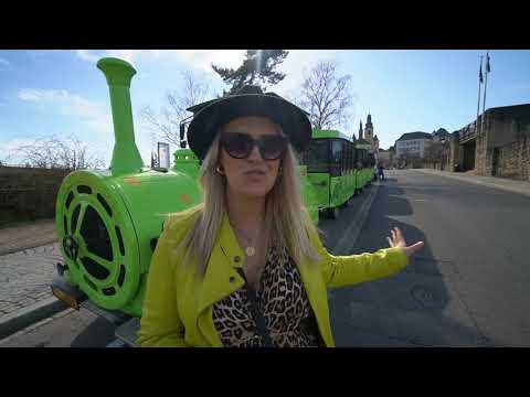 Cidade do Luxemburgo: trem urbano Pétrusse Express