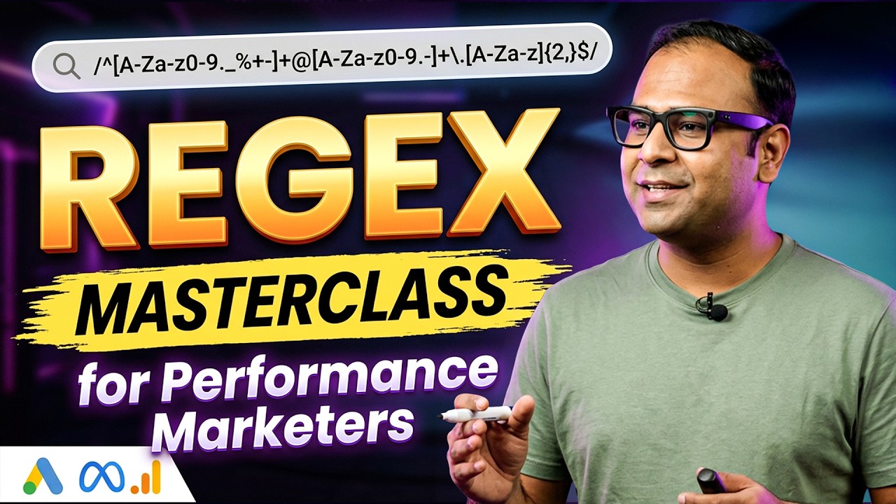 Regex Masterclass for Digital Marketers - Umar Tazkeer