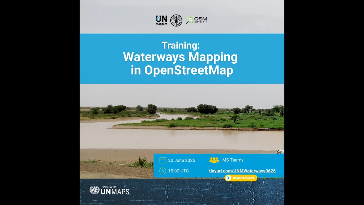 UN Mappers Waterways Mapping Webinar