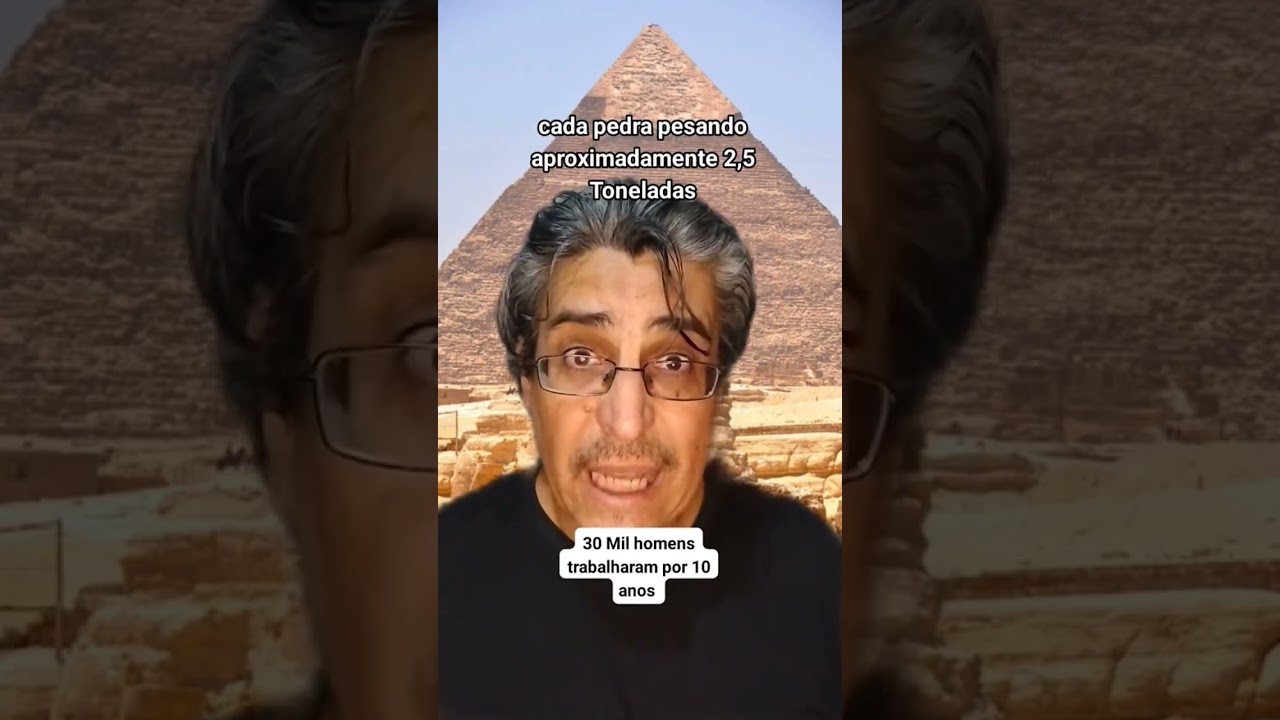 Quem construiu as pirâmides.         #historia #egito #piramide #misterios