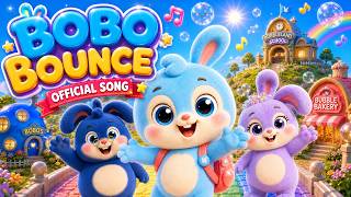🐰 Bobo Bounce Official Song! 🌈 Meet Bobo & His Family! | Bubbleland
