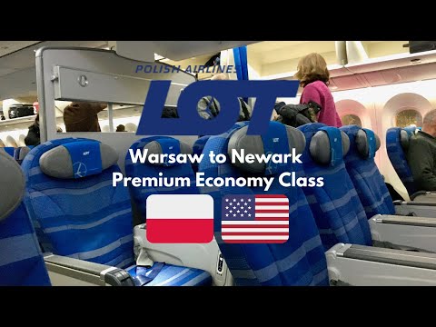 The LOT Polish Airlines Experience: Boeing 787-9 Premium Economy from Warsaw to Newark